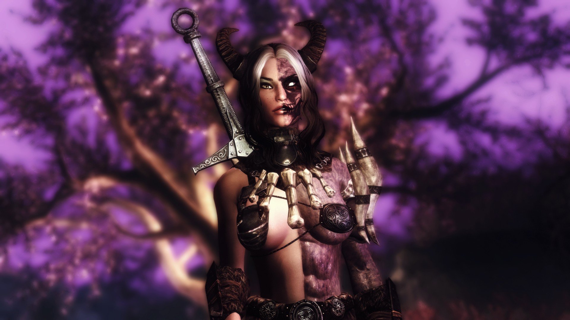 Hel Rising - Quest and Custom Voice Follower Mod SE и LE Rus