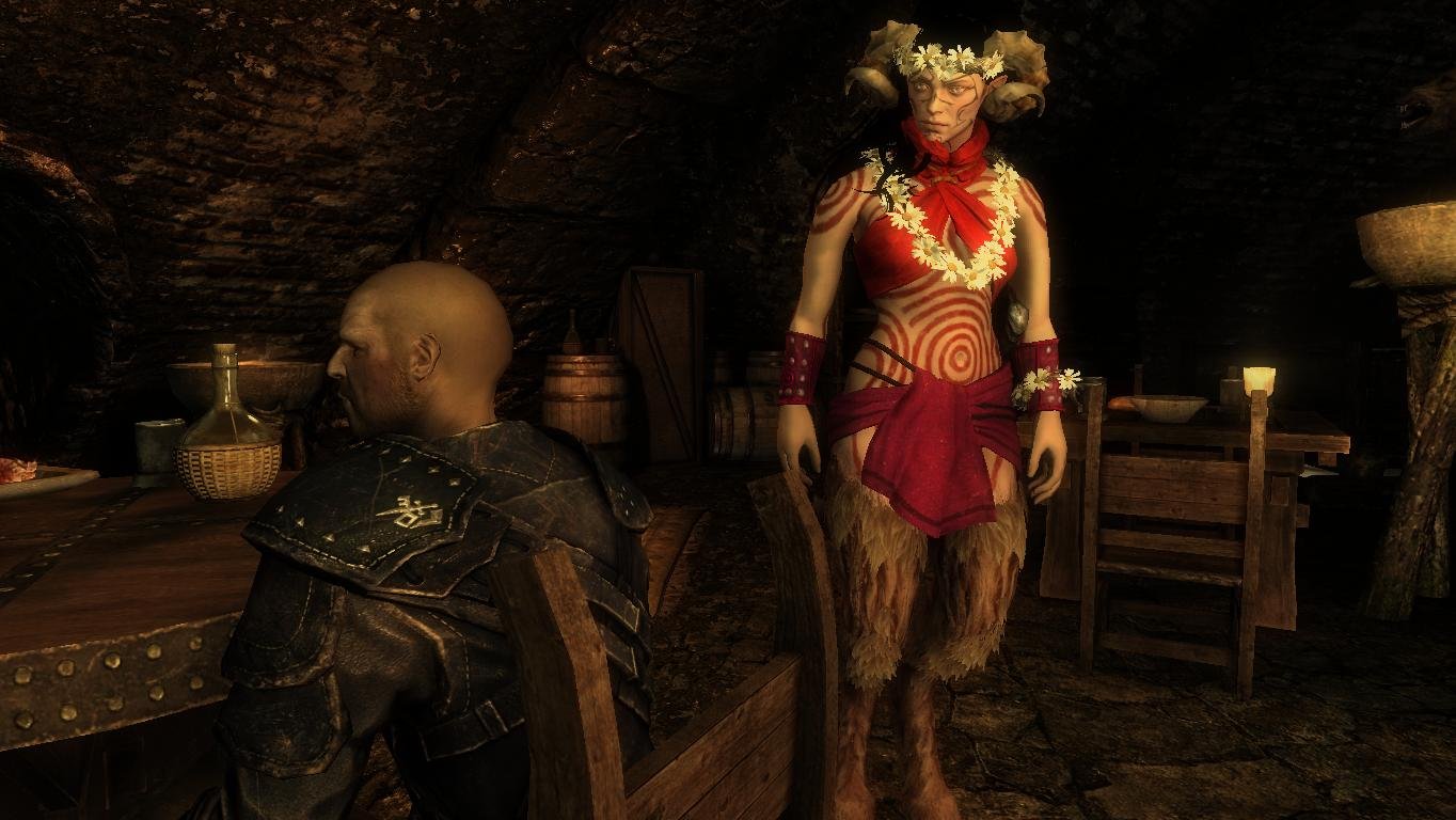 Succubus- Mihail Monsters and Animals (mihail immersive add-ons- sanguine daedra- witcher) Rus