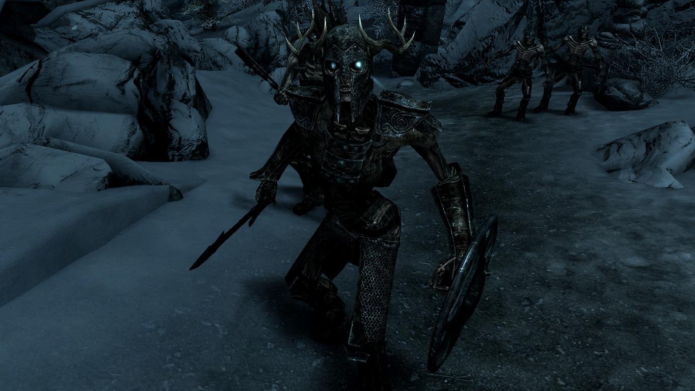 Draugr Patrols - Elements of Skyrim pt.3 (Mihail immersive add-ons) LE и SE Rus