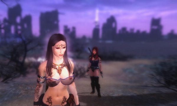 Веленка, окруженная вампирской аурой )