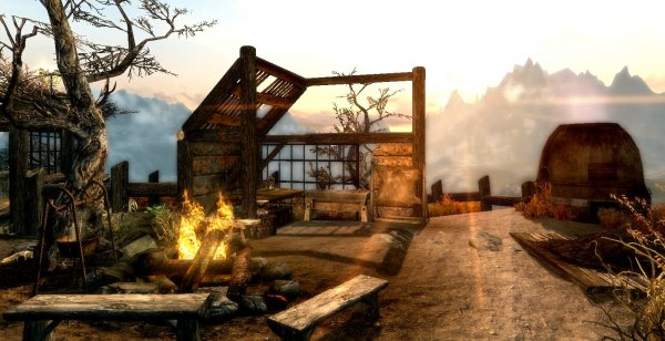 Очень старый мод на "Дом за Вайтраном".