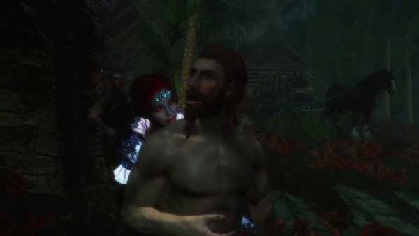 Иди сюда! Один укусик в шею, и... :)