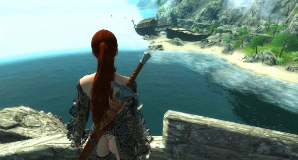 Эпичные картины открываются со стен развалин