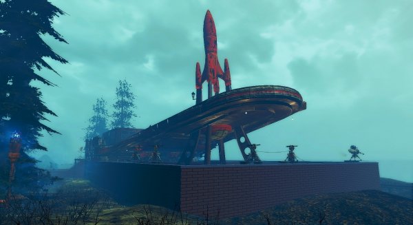 Построила забор в Кр.Ракете на Фар Харбор