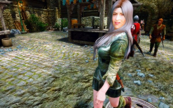 Вторая красавица...