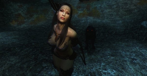 Вилена и её красноглазый спутник