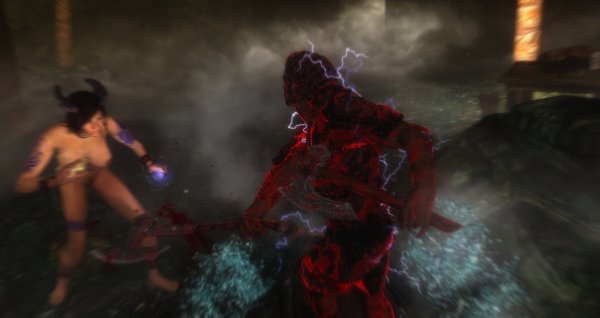 Тифф в бою..