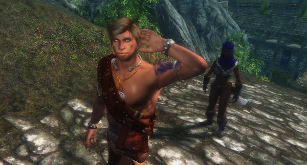 Эйран с хускарлом Райей у Фолкрита.