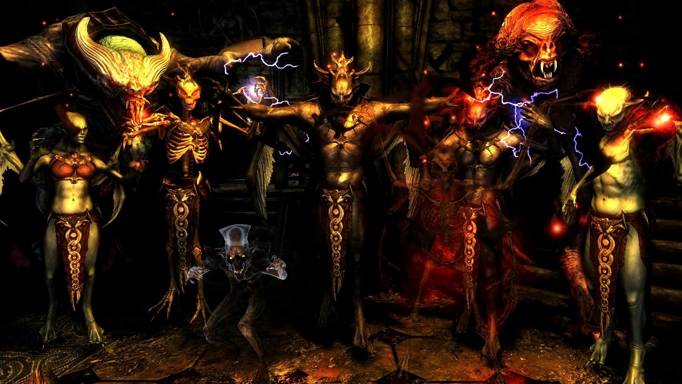 Vampire Lord Expansion- Elements of Skyrim (mihail immersive add-ons- dawnguard- molag bal) Rus