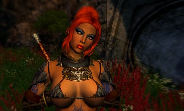 Шэйла вышла из развалин храма. Enderal