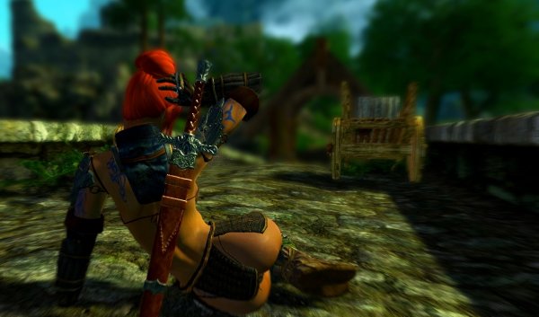 Шэйла присела отдохнуть )  Enderal