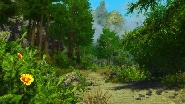 Пейзаж. Эндерал.