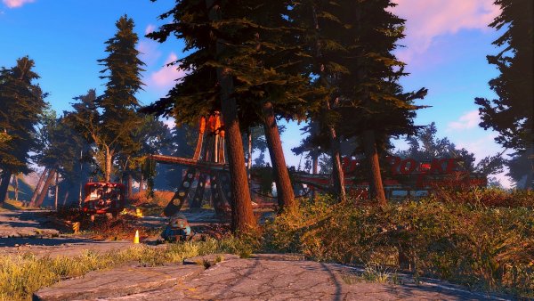 Стоянка грузовиков Кр.Ракета-2. Начало :)