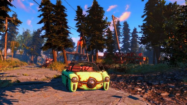 Стоянка грузовиков Кр.Ракета-1. Начало :)