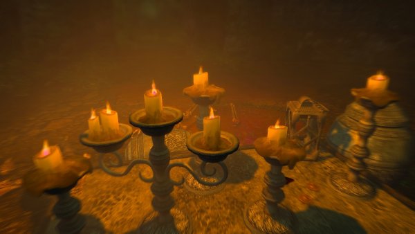 Свечи в склепе. Эндерал