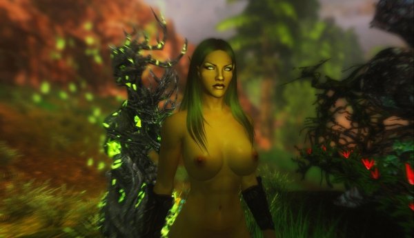 Ещё одна новая перса лесной эльф - Грина