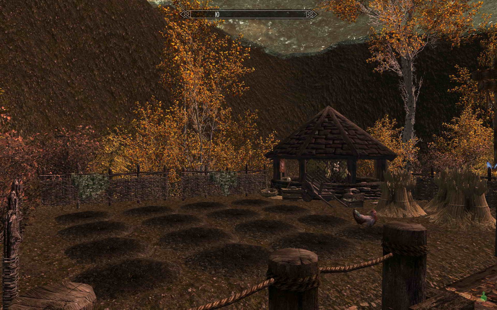 Дом внутри снежного шара