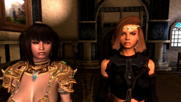 Варвара из Скайрима в гостях у Алисы в Эндерал