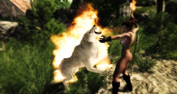 Я тебе не Красная Шапочка!  )) Enderal