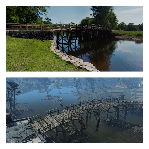 Мост в Сэнкчуари в реальности