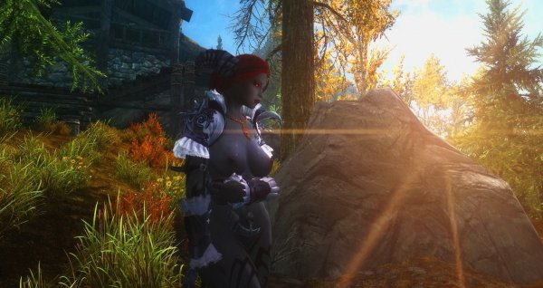 Моя Даркнес на даче.