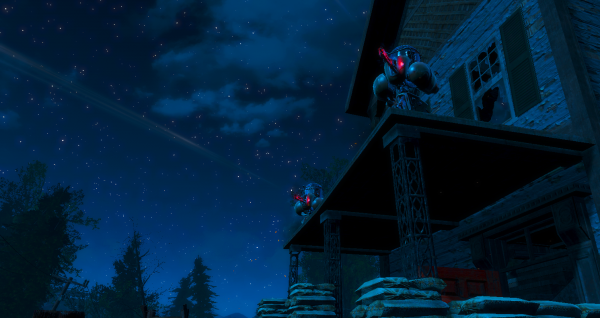 Турели кого-то гоняют