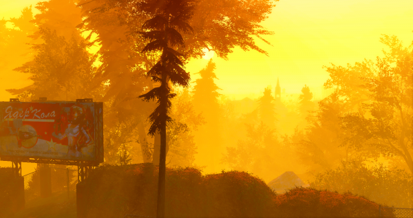 Золотой закат.. fallout-4