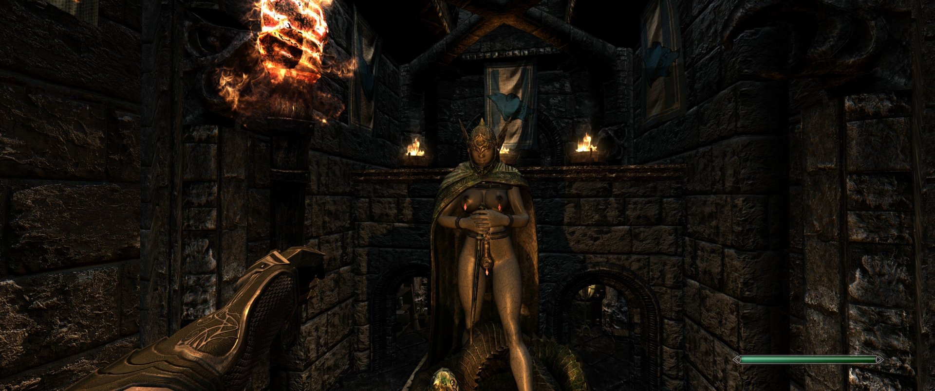 Dibellan Defender - Naked Heroines of Skyrim Rus