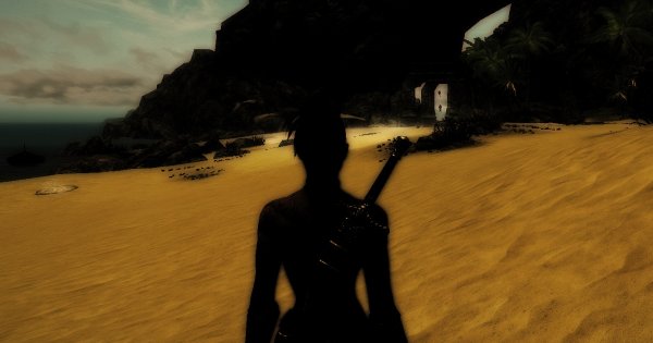 Пустой нудистский пляж.. Enderal