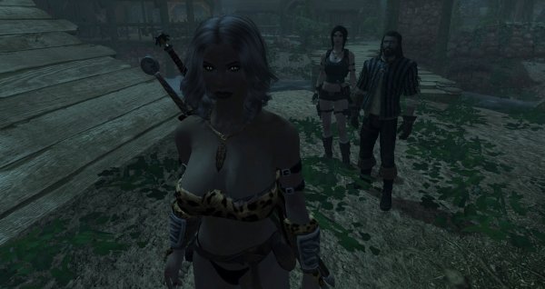 Не покажу ведьмаку свои волчья глазки ;)