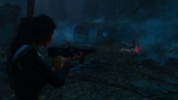 Ночной отстрел гулей. Fallout4