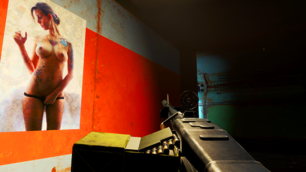 С любимым М-60. Fallout-4