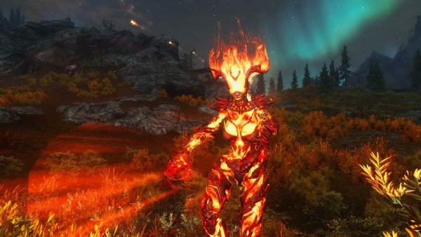 Мои Леди-Атронахи кого-то жарят ))