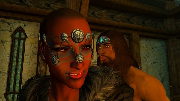 Райя: приятно, когда заходит тан. SkyrimSE