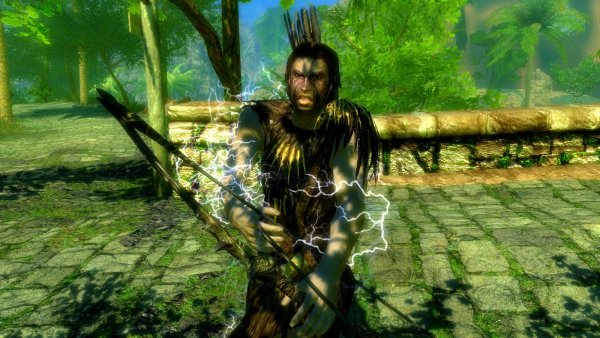 Парализованный магией Изгой..