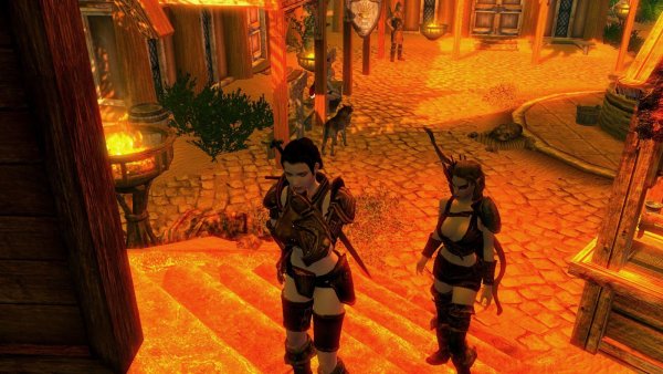 Странствующие воины выбирают задание..