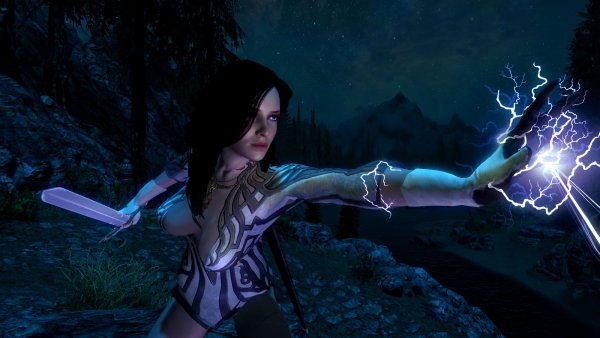 "А глаза фиалковые..." SkyrimLE(4.0 сборка)