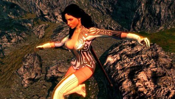 Паркур от Йеннифер :) SkyrimLE (4.0 сборка)