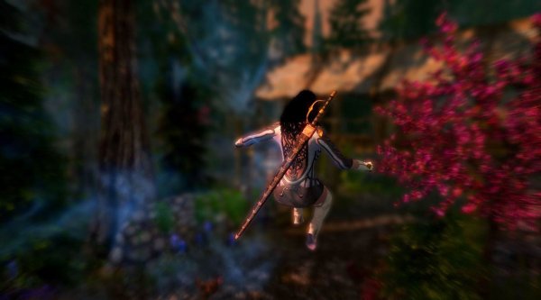 Йеннифер в прыжке на заказ ;) SLE (4.0 сборка)