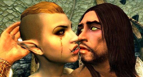 (с)"Осенний поцелуй, после жаркого лета"..SkyrimSE