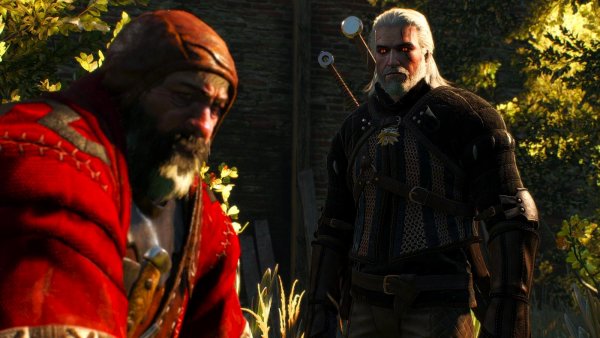 Кровавый Барон и Геральт.. witcher3