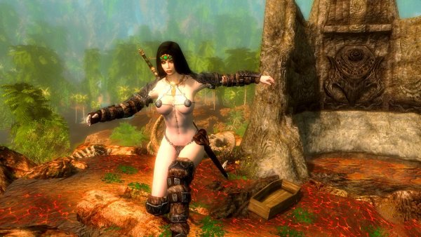 Нора, как вервольф - способна на большие прыжки