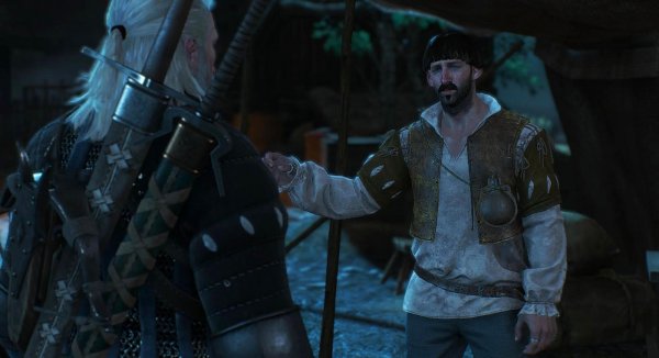 У купца отличные доспехи можно купить. в Белом Саду