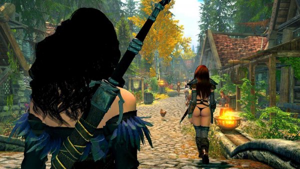 Прекрасный вид.. )) Skyrim SE(сборка 6.0)