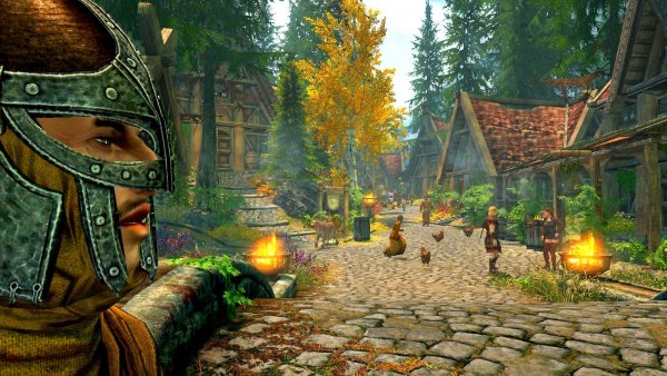 А вот и Вайтран в - Skyrim SE(сборка 6.0)