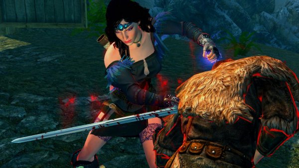 Йен общается с бандитами их языком..