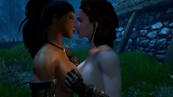 Дориана приласкала стражницу Черного Брода