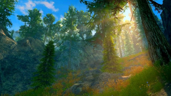 Утро в Скайрим... (сборка 6.0 ЛЕТО)