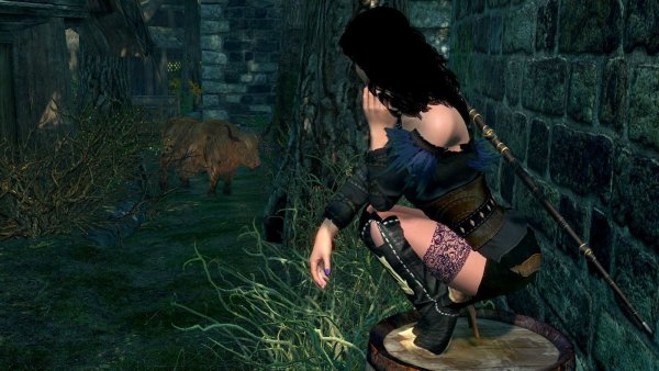 Йен, на заднем дворе дома Йорлунда. (сборка 6.0)