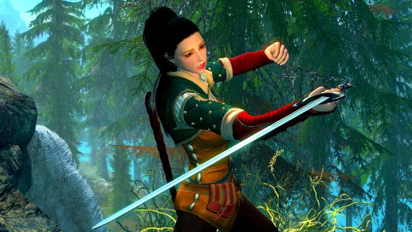 Чудо-женщина стала осваивать владение мечом